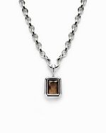 Pendente Framed Quartzo Fumê | Framed Smoky Quartz Pendant