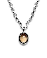 Pendente Framed Rutilado Oval | Framed Rutilated Quartz Pendant