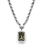 Pendente Framed Prasiolita | Framed Prasiolite Pendant