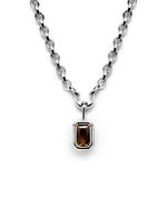 Pendente Framed Quartzo Fumê | Framed Smoky Quartz Pendant
