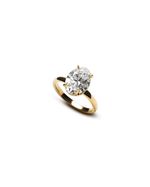 Oval Statement - Diamante LabGrown 4ct | Oval Statement - 4ct LabGrown Diamond