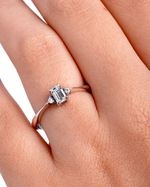 Oblique - Diamante LabGrown 0.3ct | Oblique - 0.3ct LabGrown Diamond 