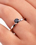 Spiral  - Diamante Negro 0.5ct | Spiral - 0.5ct Black Diamond