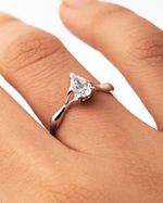 Pear Blaze - Diamante LabGrown 0.5ct | Pear Blaze - 0.5ct LabGrown Diamond