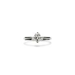 Oval Slim - Diamante Natural  0.5ct | Oval Slim - 0.5ct Natural Diamond