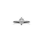 Oval Slim - Diamante Natural 0.7ct | Oval Slim - 0.7ct Natural Diamond