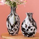 Vasinho 67 Multicor Preto e Branco