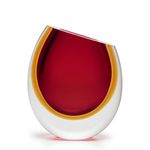 Vaso 96 MS Bicolor Vermelho com Âmbar