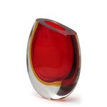 Vaso 96 MS Bicolor Vermelho com Âmbar