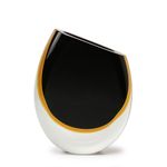Vaso 96 MS Bicolor Preto com Âmbar