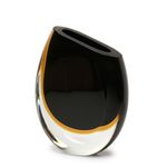 Vaso 96 MS Bicolor Preto com Âmbar