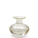 Vaso Mini Baixo Tela Transparente com Ouro