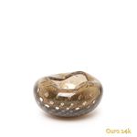 Vaso Oceano Mini 3 Tela Fumê com Ouro