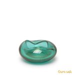 Vaso Oceano Mini 3 Verde com Ouro