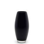 Vaso Oliva P Leitoso Preto