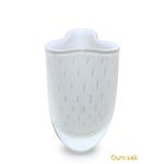 Vasinho Trevo 2 Tela Branco com Ouro