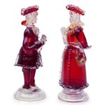  Casal de Murano Vermelho