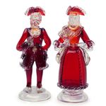  Casal de Murano Vermelho