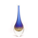 Gota Mini Alta Azul com Ouro