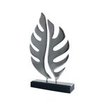 Escultura Metálica Folha