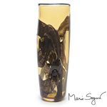 Vaso Labirinto Alto Âmbar