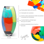 Vaso 50 MS Lascas Coloridas