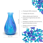 Vasinho 66 Multicor Azul e Água-marinha
