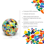 Peso Multicor Pequeno Bola Colorido