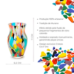Mini Vasinho M63 Multicor Colorido