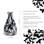 Vasinho 66 Multicor Preto e Branco