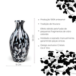 Vasinho 67 Multicor Preto e Branco