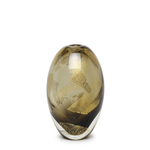 Vasinho Oval Fumê Áureo