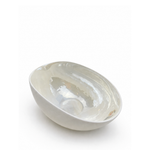 Bowl de Murano Branco Iridescente Yalos