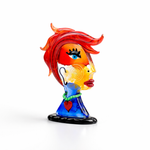Rosto Cubista de Murano Perfil