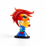 Rosto Cubista de Murano Perfil