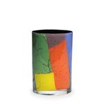 Vaso Japão Pequeno Lascas Coloridas