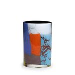 Vaso Japão Pequeno Lascas Coloridas