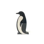 Enfeite Pinguim Branco e Preto