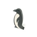 Enfeite Pinguim Branco e Preto