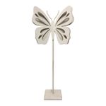 Peça Decorativa Borboleta Off White