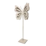 Peça Decorativa Borboleta Off White