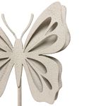 Peça Decorativa Borboleta Off White