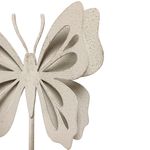 Peça Decorativa Borboleta Off White (27,5x13cm)