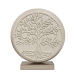 Peça Decorativa Árvore da Vida Cor Off White