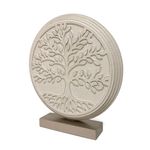 Peça Decorativa Árvore da Vida Cor Off White