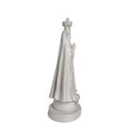 Imagem de Nossa Senhora Aparecida em resina na cor off white