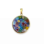 Pingente de Murano Dourado G 23mm