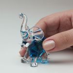 Figura Elefante Água-Marinha