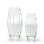 Par de Vasos Oliva G e P Ondulado Transparente