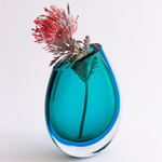 Vaso 210 MS Bicolor Verde com Água-marinha